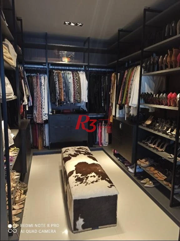 Apartamento com 1 dormitório à venda, 106 m² - Aparecida - Santos/SP