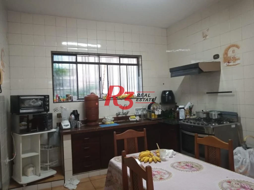 Sobrado com 3 dormitórios à venda, 307 m²  - Boqueirão - Santos/SP