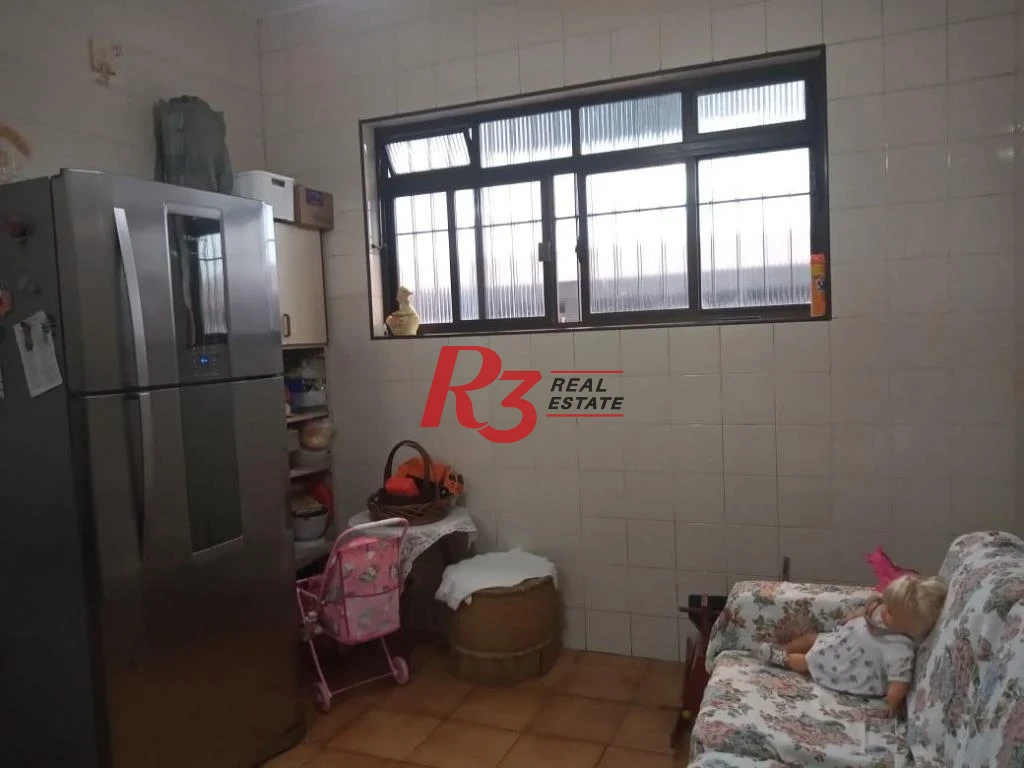 Sobrado com 3 dormitórios à venda, 307 m²  - Boqueirão - Santos/SP