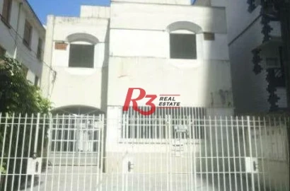 Casa para alugar, 610 m² por R$ 16.500,00/mês - Gonzaga - Santos/SP