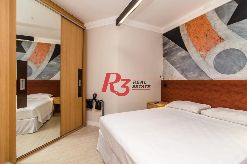 Flat à venda, 50 m² por R$ 450.000,00 - Gonzaga - Santos/SP