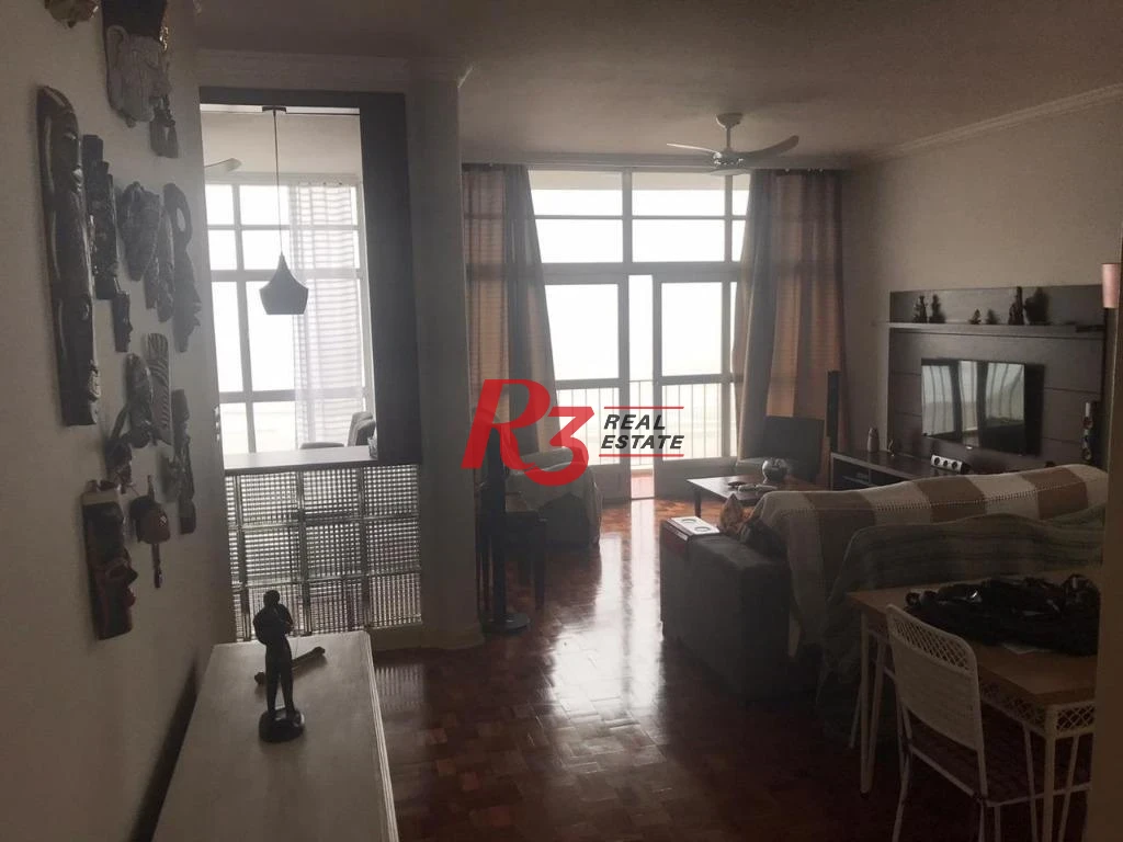 Apartamento com 4 dormitórios à venda, 170 m² - Itararé - São Vicente/SP