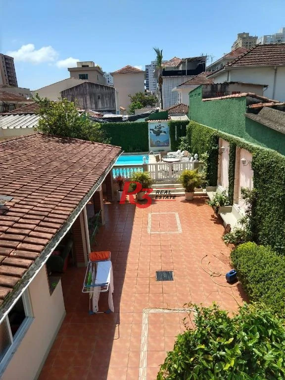 Sobrado com 3 dormitórios à venda, 275 m² - Embaré - Santos/SP