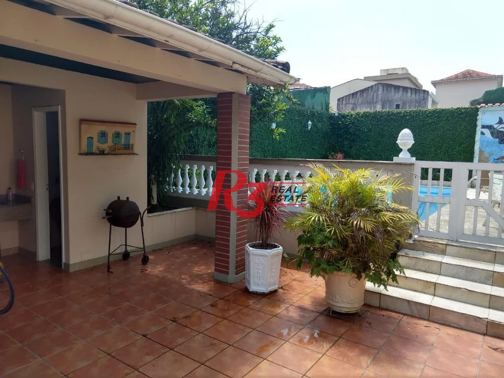 Sobrado com 3 dormitórios à venda, 275 m² - Embaré - Santos/SP