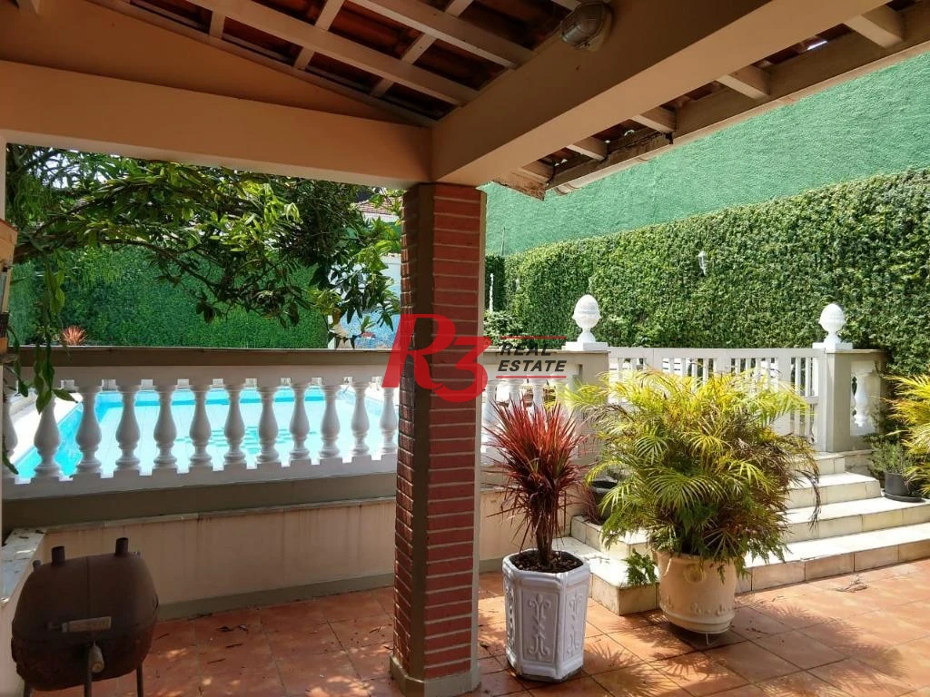 Sobrado com 3 dormitórios à venda, 275 m² - Embaré - Santos/SP