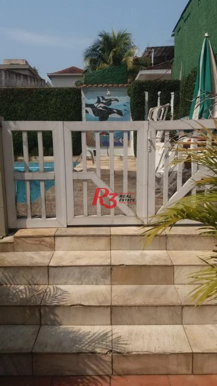Sobrado com 3 dormitórios à venda, 275 m² - Embaré - Santos/SP