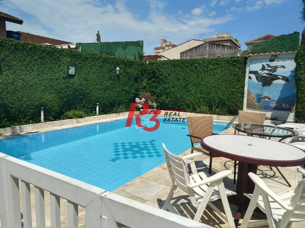 Sobrado com 3 dormitórios à venda, 275 m² - Embaré - Santos/SP