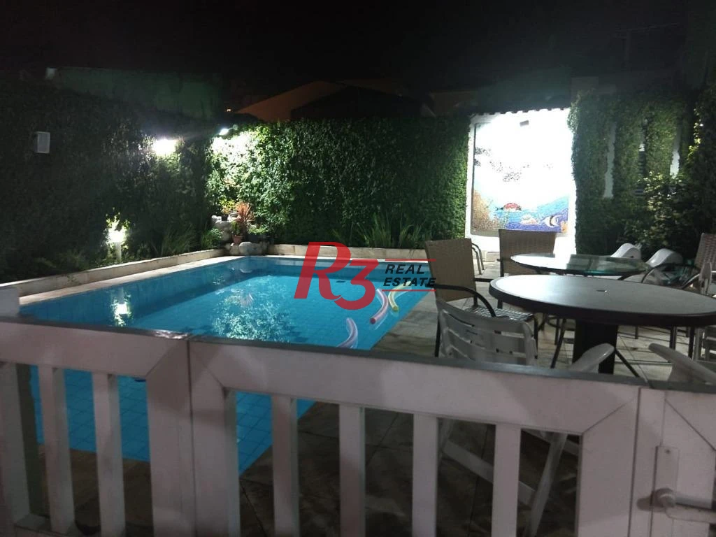 Sobrado com 3 dormitórios à venda, 275 m² - Embaré - Santos/SP