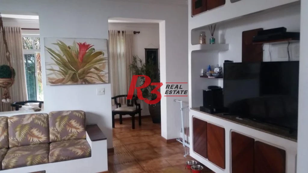 Sobrado com 3 dormitórios à venda, 275 m² - Embaré - Santos/SP