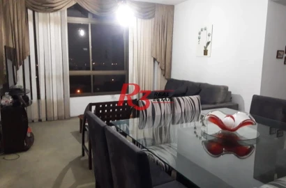 Apartamento com 3 dormitórios à venda, 130 m² - Centro - São Vicente/SP