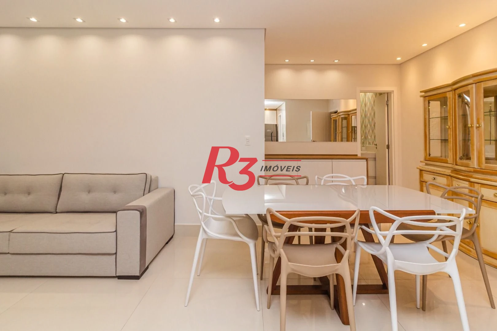 Apartamento com 1 dormitório, 68 m² - venda por R$ 1.300.000,00 ou aluguel por R$ 9.230,00/mês - Aparecida - Santos/SP