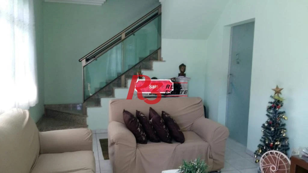 Sobrado com 3 dormitórios à venda, 118 m² por R$ 600.000,00 - Centro - São Vicente/SP