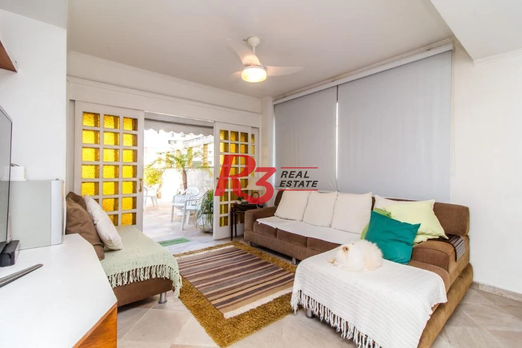 Cobertura à venda, 270 m² por R$ 2.100.000,00 - José Menino - Santos/SP