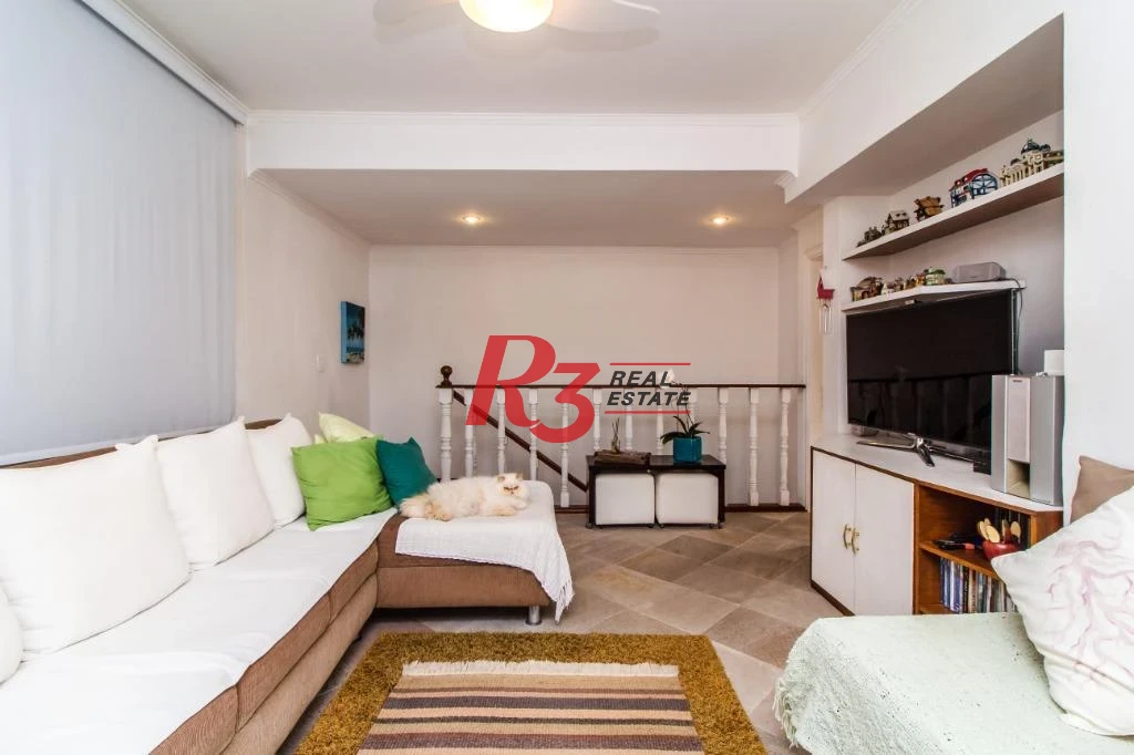Cobertura à venda, 270 m² por R$ 2.100.000,00 - José Menino - Santos/SP