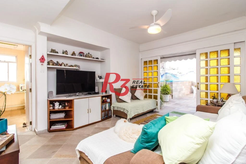 Cobertura à venda, 270 m² por R$ 2.100.000,00 - José Menino - Santos/SP