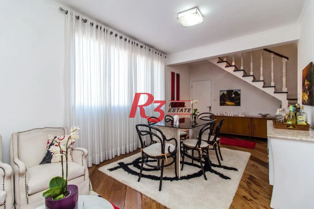 Cobertura à venda, 270 m² por R$ 2.100.000,00 - José Menino - Santos/SP
