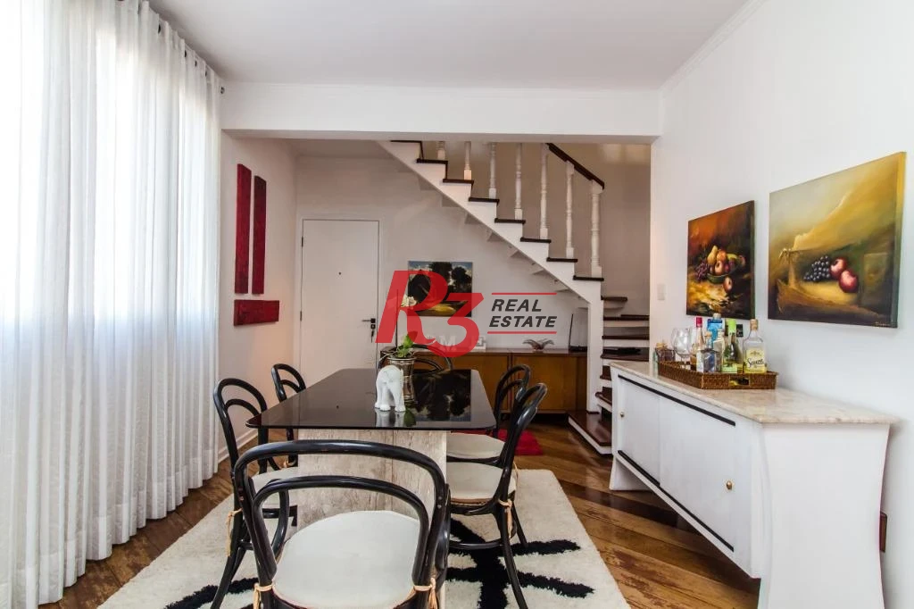 Cobertura à venda, 270 m² por R$ 2.100.000,00 - José Menino - Santos/SP