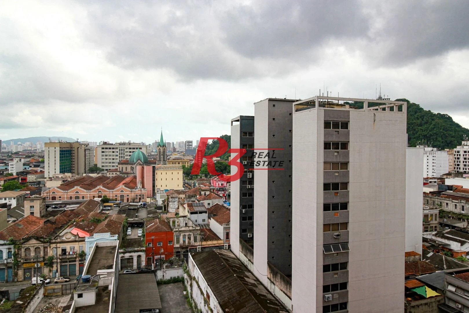 Sala para alugar, 65 m²  - Centro - Santos/SP