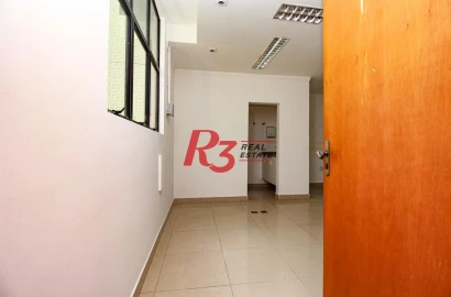 Sala para alugar, 65 m² - Centro - Santos/SP