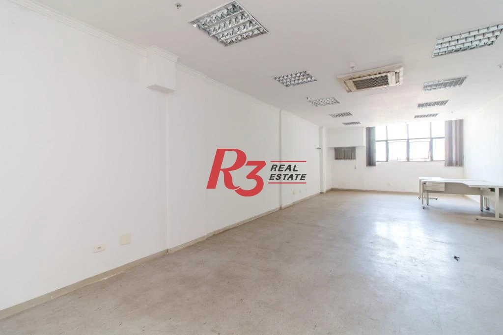 Sala para alugar, 65 m²  - Centro - Santos/SP