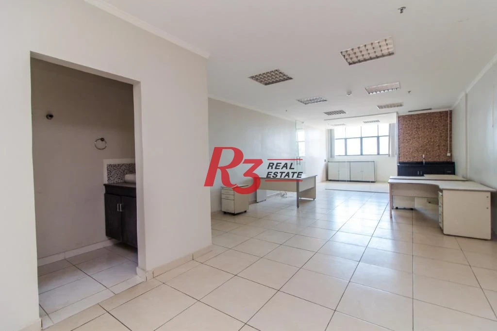 Sala para alugar, 65 m²  - Centro - Santos/SP