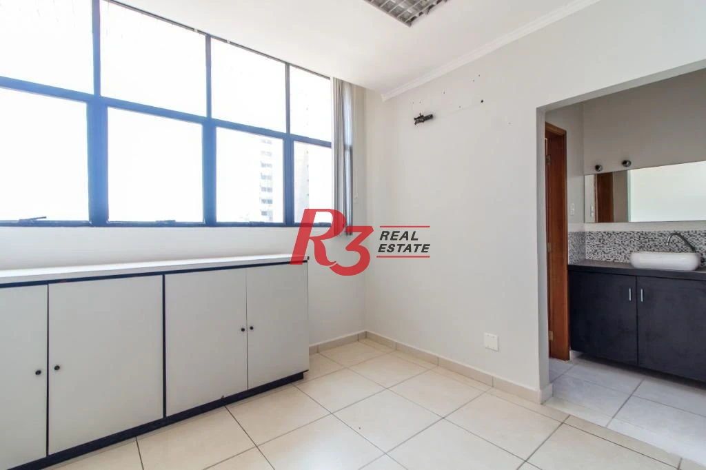 Sala para alugar, 65 m²  - Centro - Santos/SP