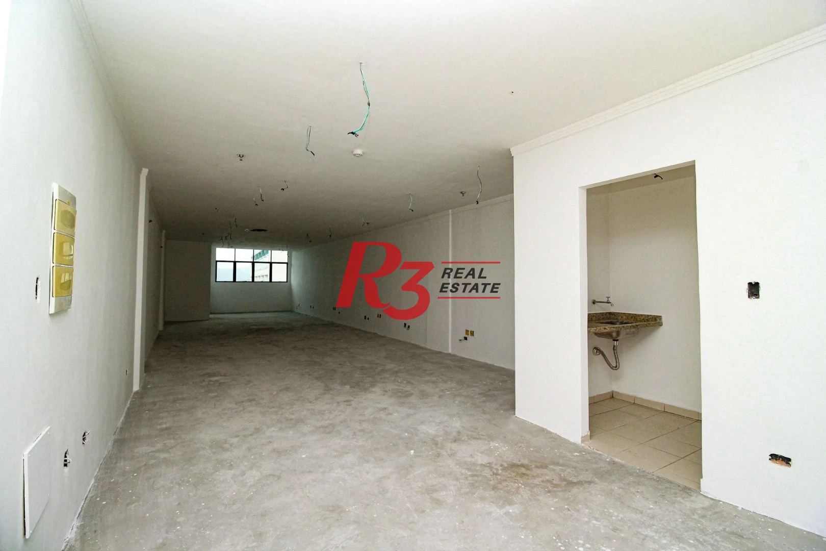 Sala para alugar, 90 m²  - Centro - Santos/SP