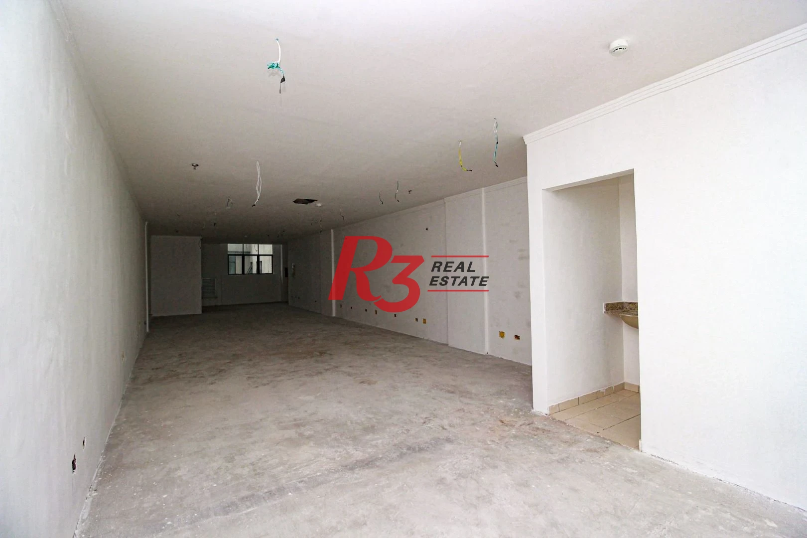 Sala para alugar, 90 m²  - Centro - Santos/SP