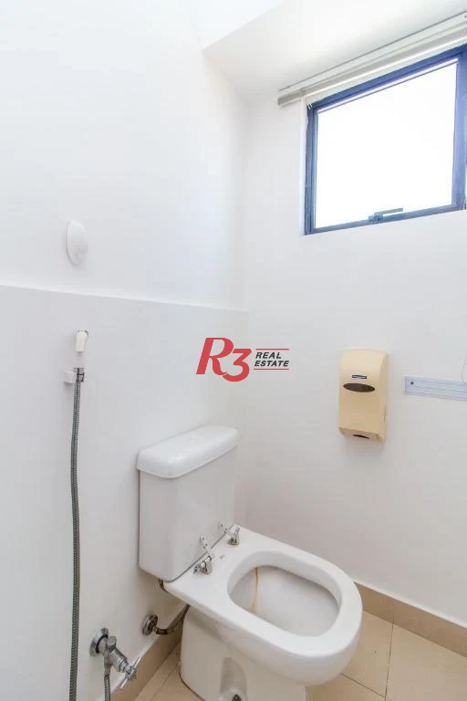 Sala para alugar, 90 m²  - Centro - Santos/SP
