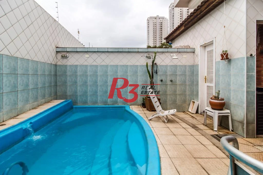 Casa com 3 dormitórios à venda, 180 m² - Ponta da Praia - Santos/SP