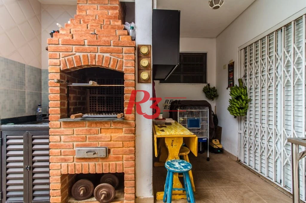 Casa com 3 dormitórios à venda, 180 m² - Ponta da Praia - Santos/SP