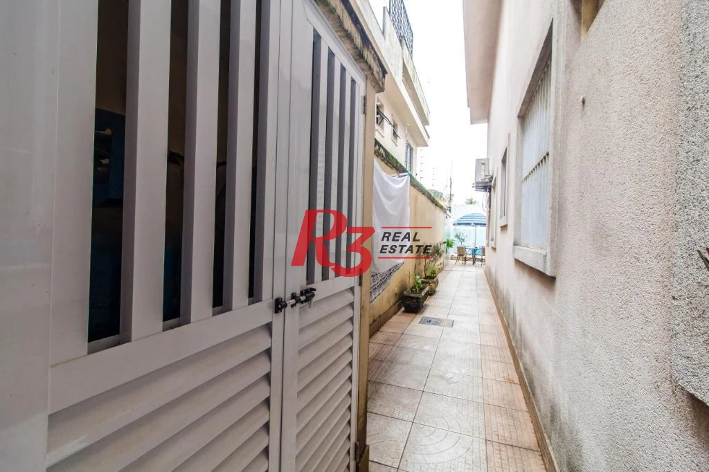 Casa com 3 dormitórios à venda, 180 m² - Ponta da Praia - Santos/SP