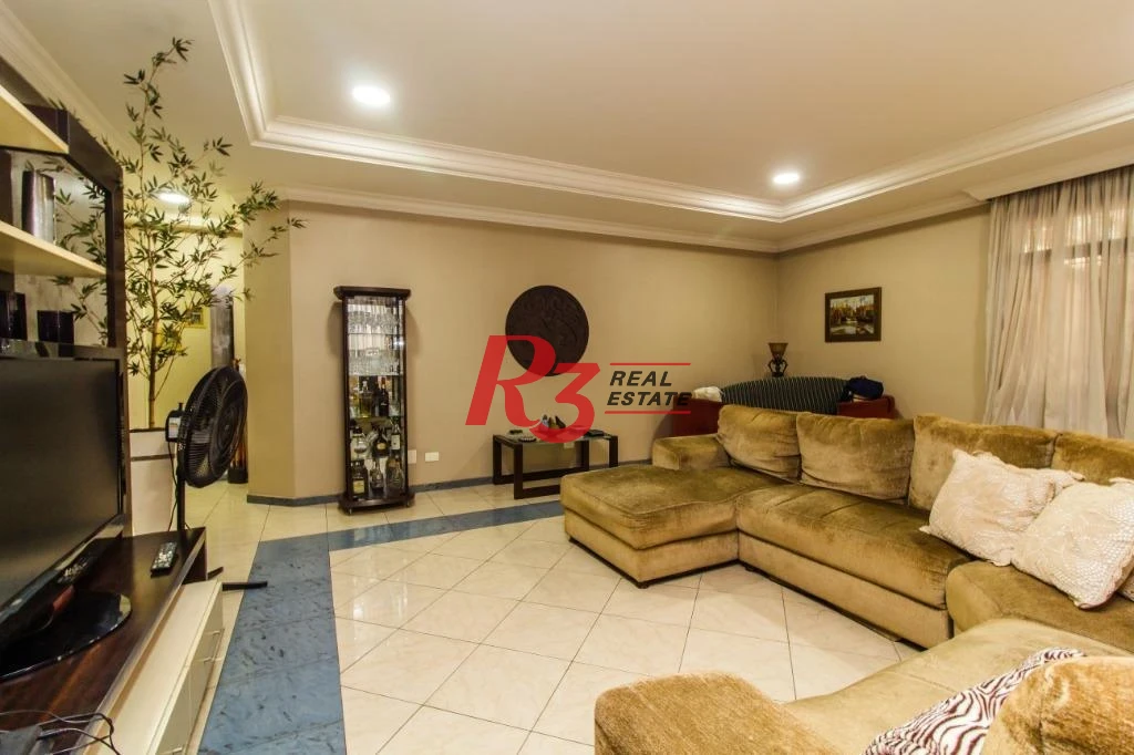 Casa com 3 dormitórios à venda, 180 m² - Ponta da Praia - Santos/SP