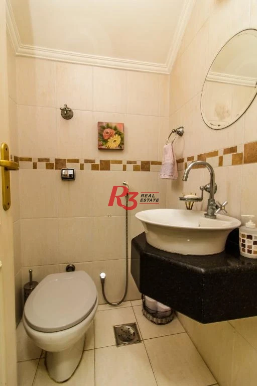 Casa com 3 dormitórios à venda, 180 m² - Ponta da Praia - Santos/SP