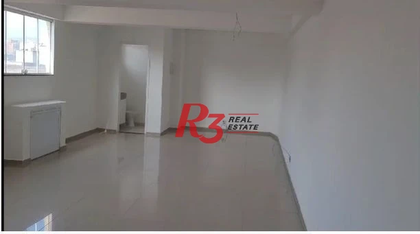 Sala para alugar, 42 m² por R$ 2.500,00/mês - Embaré - Santos/SP