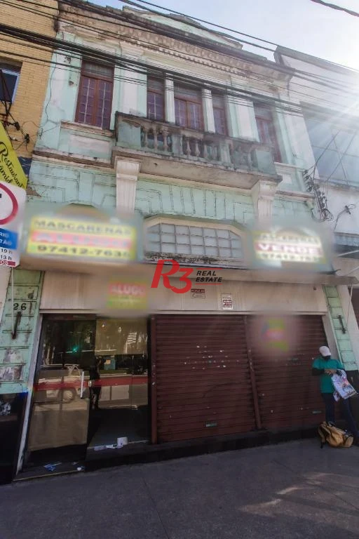 Prédio à venda, 430 m² - Centro - Santos/SP