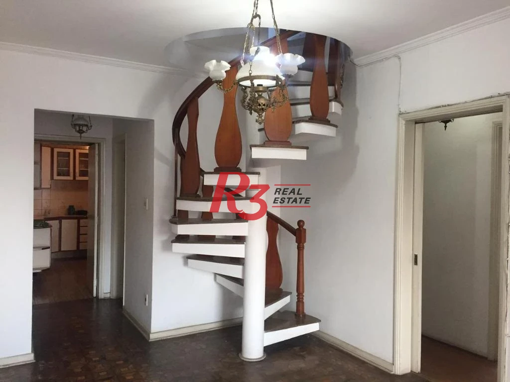Cobertura com 3 dormitórios à venda, 200 m² por R$ 650.000,00 - Embaré - Santos/SP