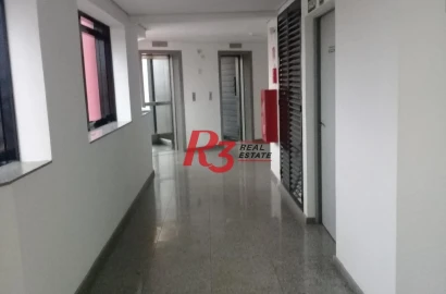 Sala à venda, 65 m² por R$ 347.000,00 - Boqueirão - Santos/SP