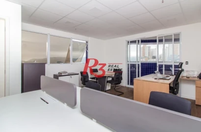 Sala à venda, 35 m² por R$ 339.815,00 - Ponta da Praia - Santos/SP
