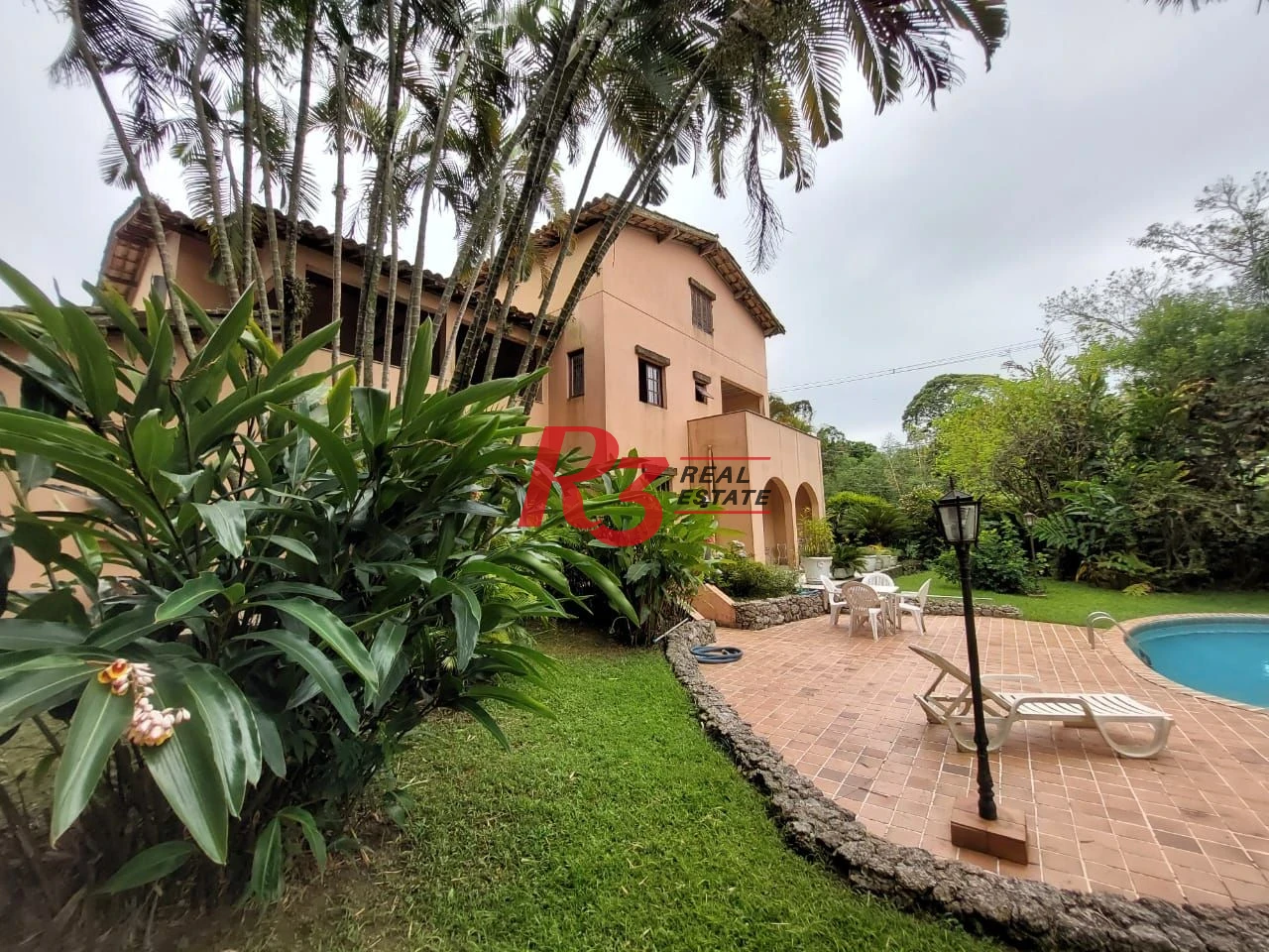 Casa, 600 m² - venda por R$ 2.200.000,00 ou aluguel por R$ 10.507,76/mês - Morro dos Barbosas - São Vicente/SP