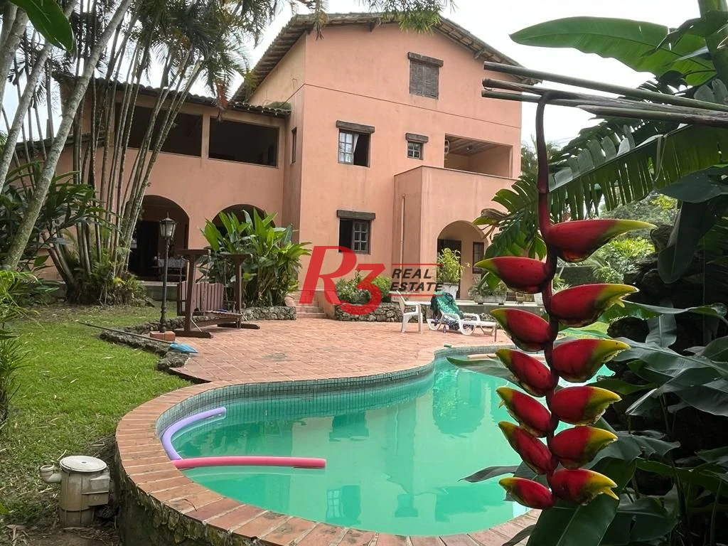 Casa, 600 m² - venda por R$ 2.200.000,00 ou aluguel por R$ 10.507,76/mês - Morro dos Barbosas - São Vicente/SP