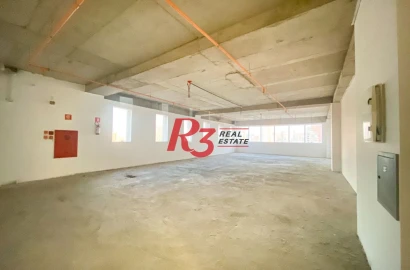 Sala para alugar, 151 m² por R$ 12.088,49/mês - Gonzaga - Santos/SP