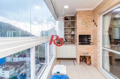 Apartamento com 2 dormitórios à venda, 77 m² por 745.000,00 - Centro - São Vicente/SP