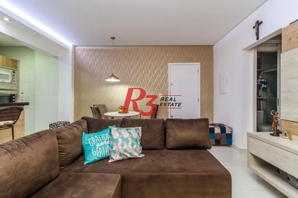 Apartamento com 2 dormitórios à venda, 77 m² por 745.000,00 - Centro - São Vicente/SP