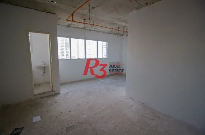 Sala à venda, 35 m² por R$ 332.690,00 - Ponta da Praia - Santos/SP