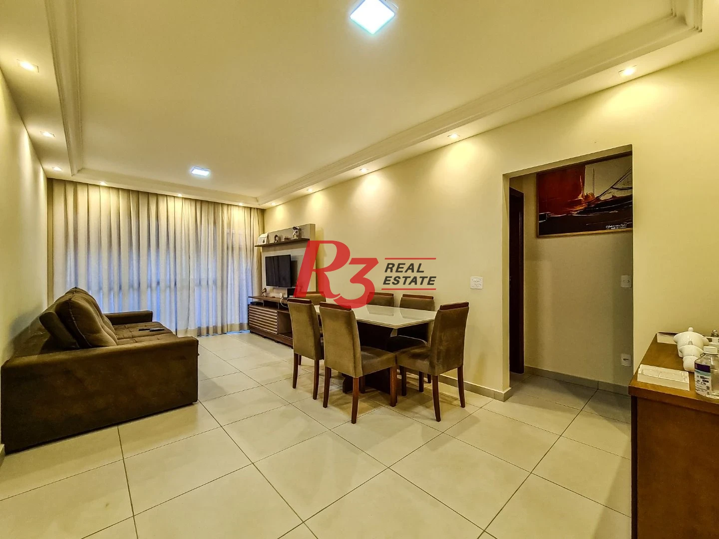Apartamento com 3 dormitórios à venda, 130 m² por R$ 620.000,00 - Marapé - Santos/SP