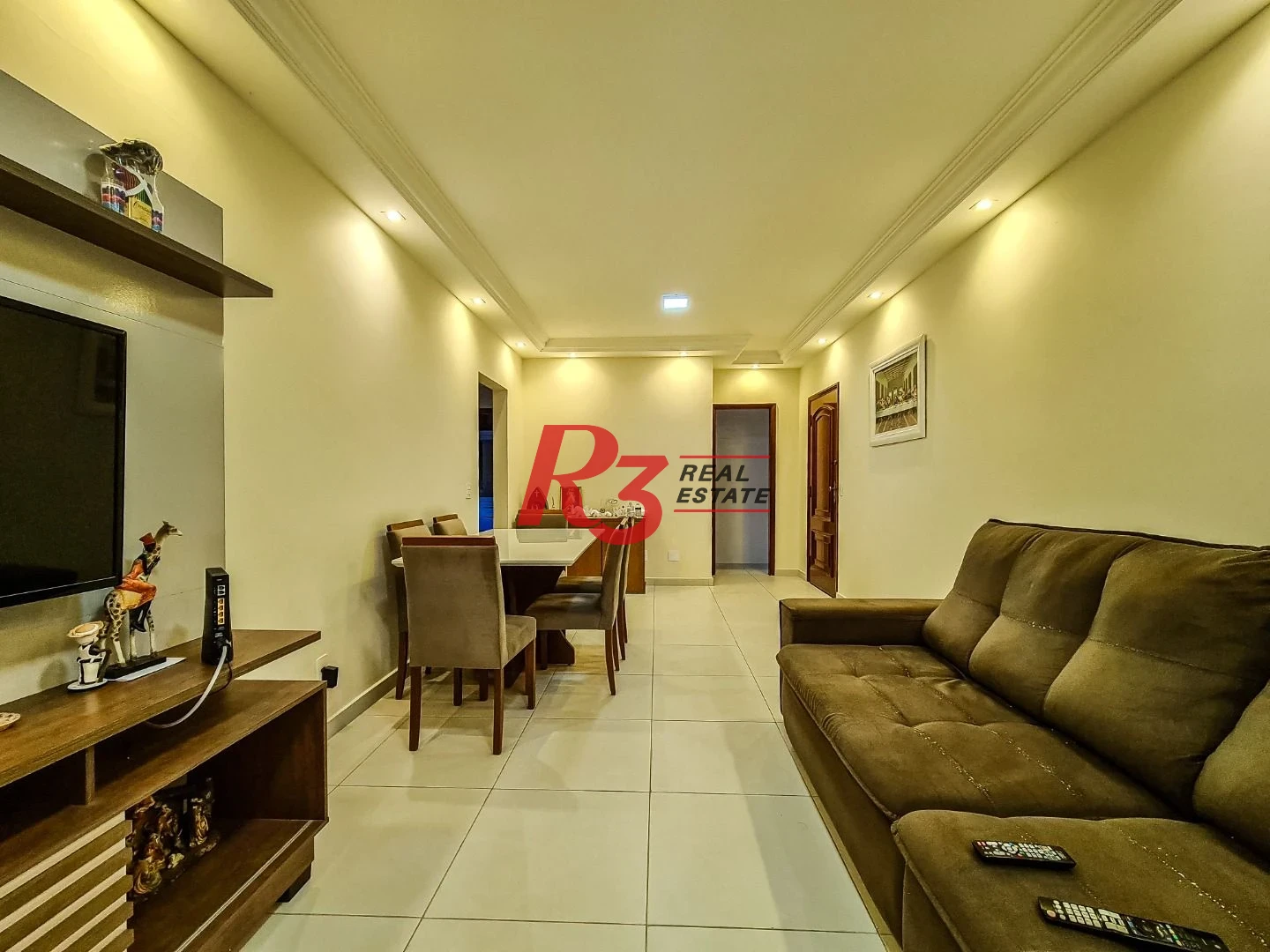 Apartamento com 3 dormitórios à venda, 130 m² por R$ 620.000,00 - Marapé - Santos/SP