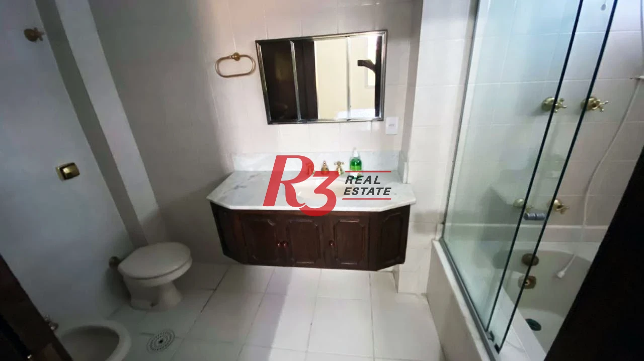 Apartamento, 265 m² - venda por R$ 2.500.000,00 ou aluguel por R$ 9.840,00/mês - Aparecida - Santos/SP