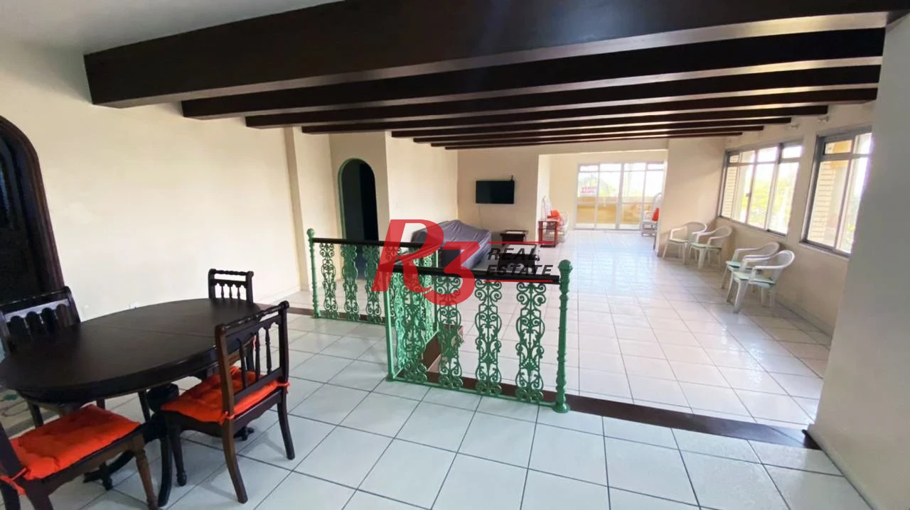 Apartamento, 265 m² - venda por R$ 2.500.000,00 ou aluguel por R$ 9.840,00/mês - Aparecida - Santos/SP