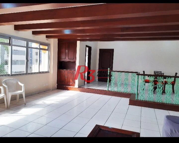 Apartamento, 265 m² - venda por R$ 2.500.000,00 ou aluguel por R$ 9.840,00/mês - Aparecida - Santos/SP